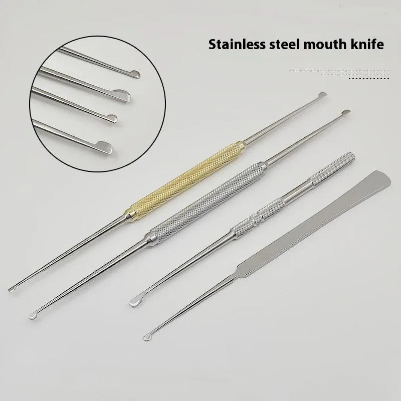 Stainless Steel D-shaped Nose Plastic Double-head Blade Single-head Qme