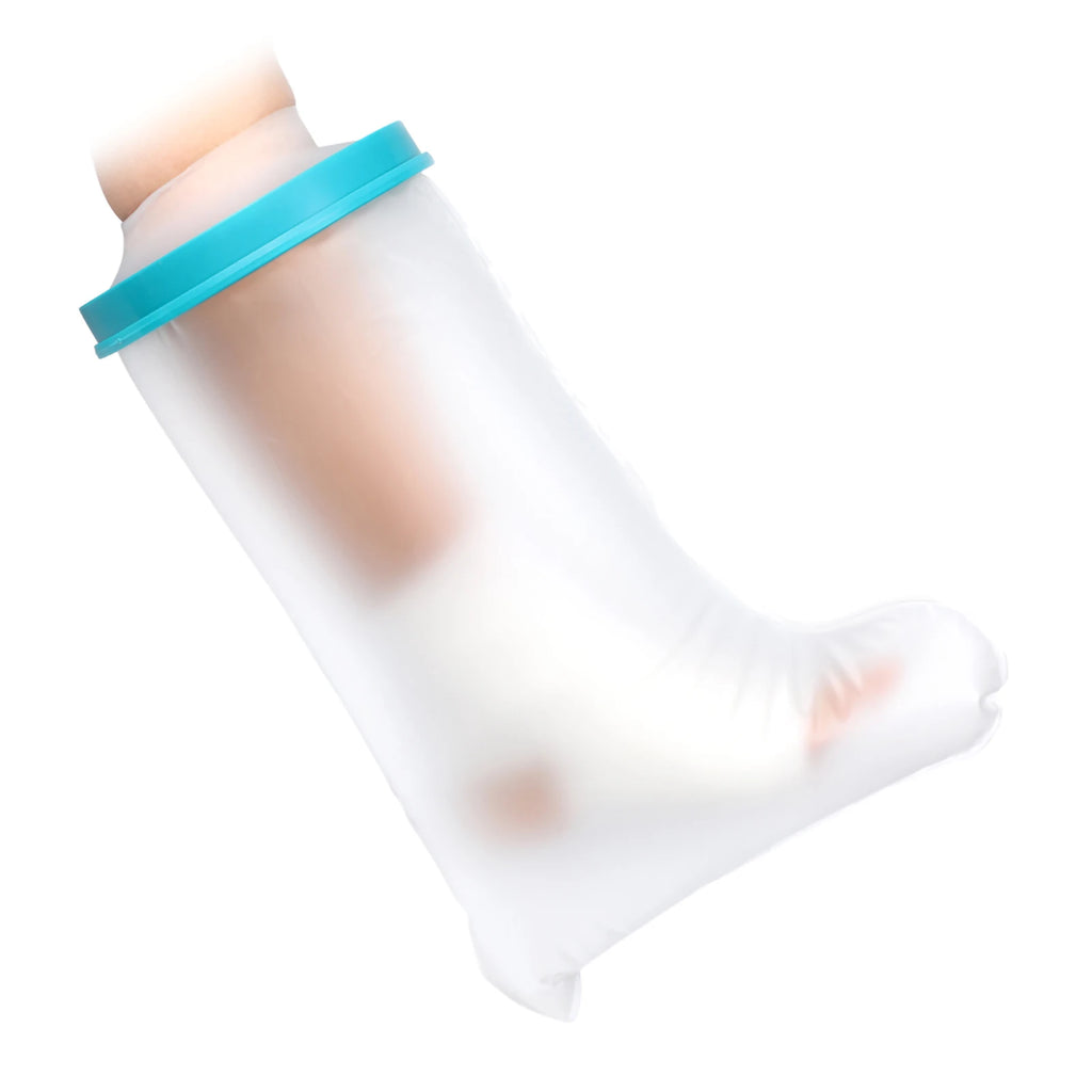 Leg Cast Cover Original Short Leg Cast Cover Transparent Foot Protector for Leg Broken Surgery Protector Foot Qme 1pcs