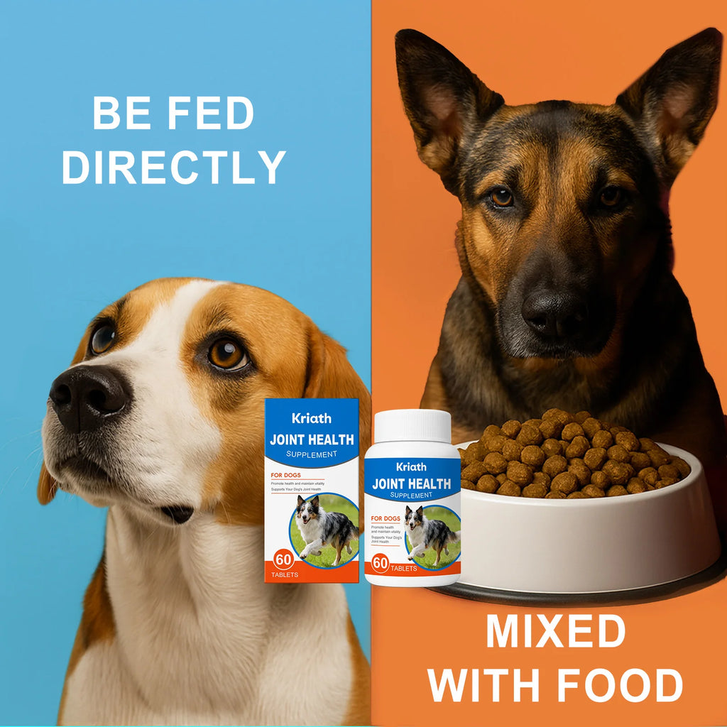 Dog Joint Care Supplement Tablets Nourishing Joint Enhance Flexibility Protect Cartilage Relieve Discomfort Dog Joint Care Agent Qme