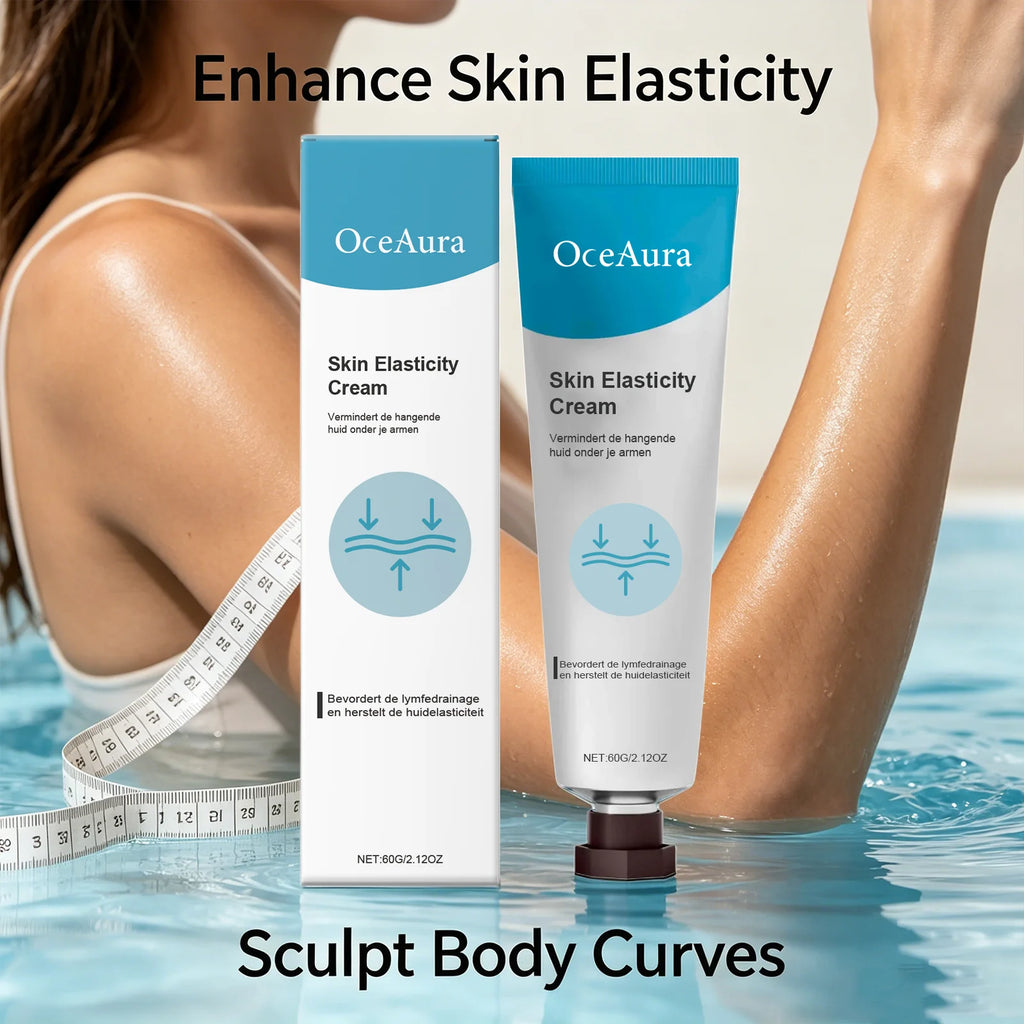 OceAura Skin Elasticity Cream Microcirculation Activating Skin Tightening Contour Sculpting Moisturizing Body Skin Firming Cream Qme