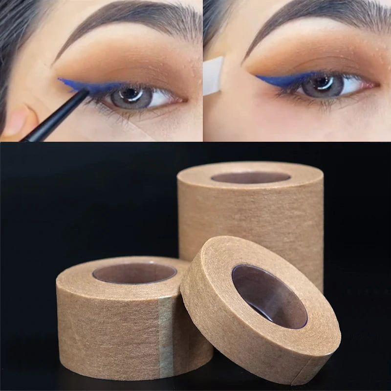 1 Roll Eyeshadow Protector Tapes Sticker Eye Makeup Tool Eyeliner Eyelid Tape Eyelash Extension Patch 9M Beauty Application Tool Qme