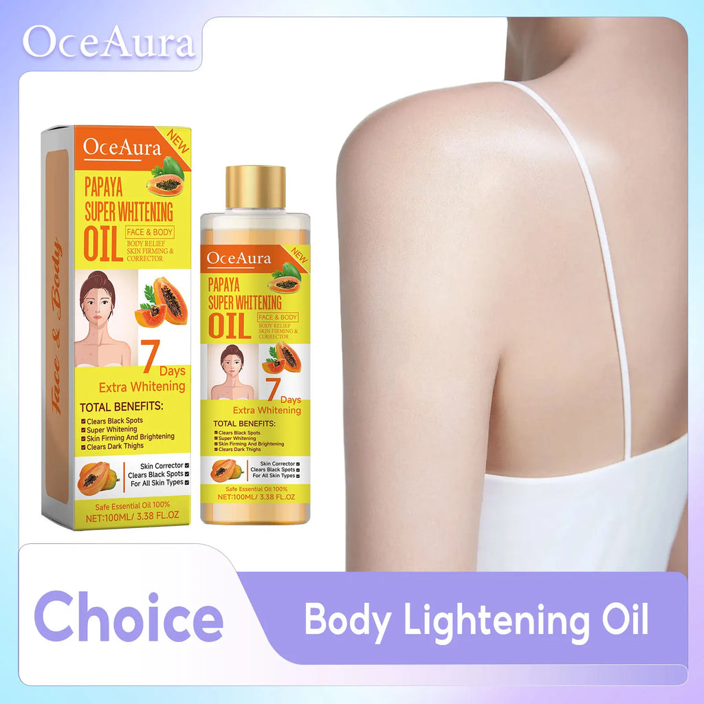 Body Lightening Oil Improve Dullness Bleach Armpit Knee Joints Remove Qme