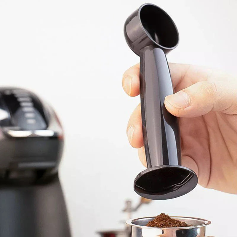 2 In 1 Coffee Spoon 7g Standard Measuring Spoon Dual-use Bean Scoop Powder Press Scoop Coffee Machine Accessories Kitchen Tools Qme