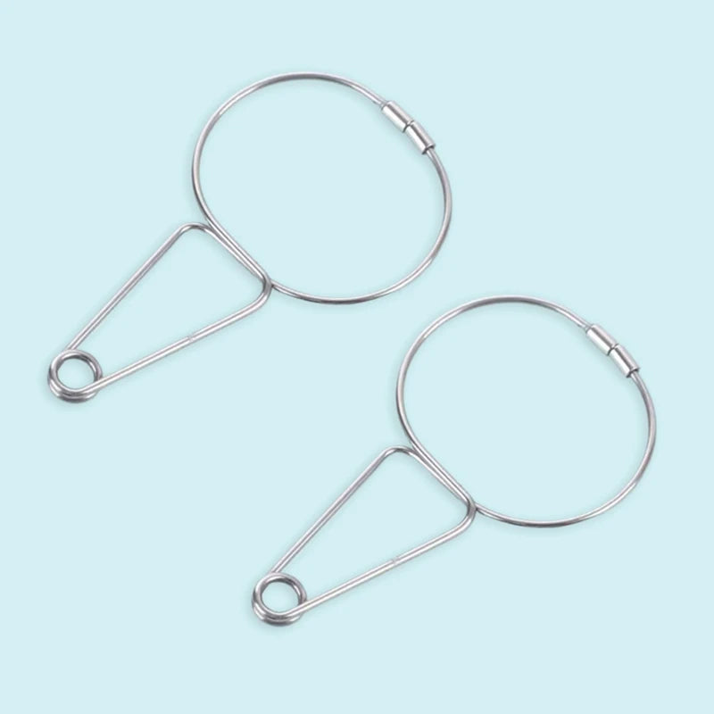 Magnetic Ear Acupuncture Point Clamp Points Chart Stainless Steel Qme B2