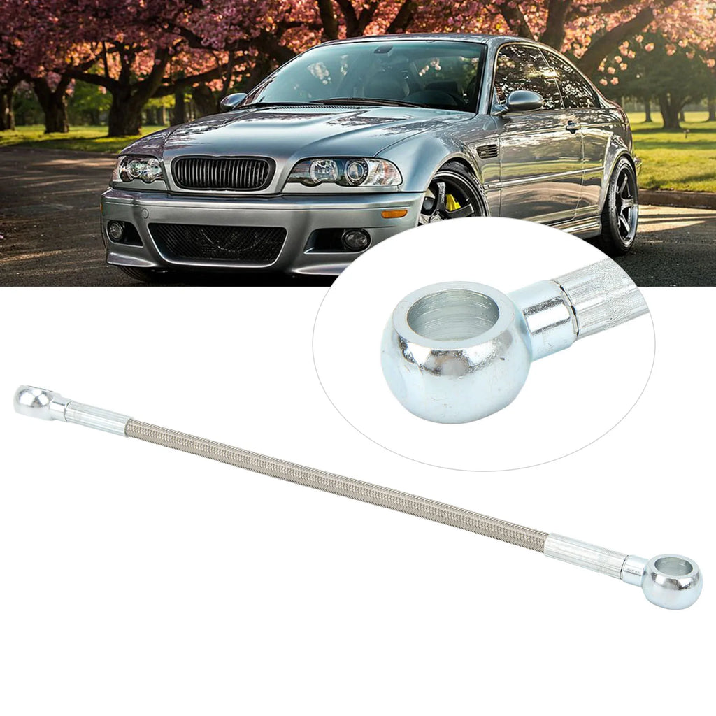 Turbocharger Oil Supply Line Oil Supply Line 11361705532 Easy Installation Stainless Steel Leak Resistant for E36 E46 E39 Qme