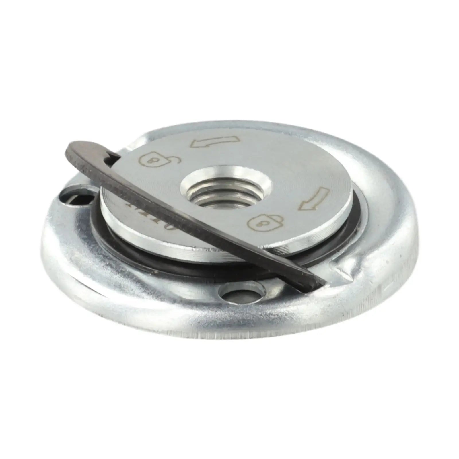 M10 Thread Angle Grinder Self-locking Pressing Plate Steel Angle Grinder Quick Release Flange Nut Clamping Power Tool Accessorie Qme