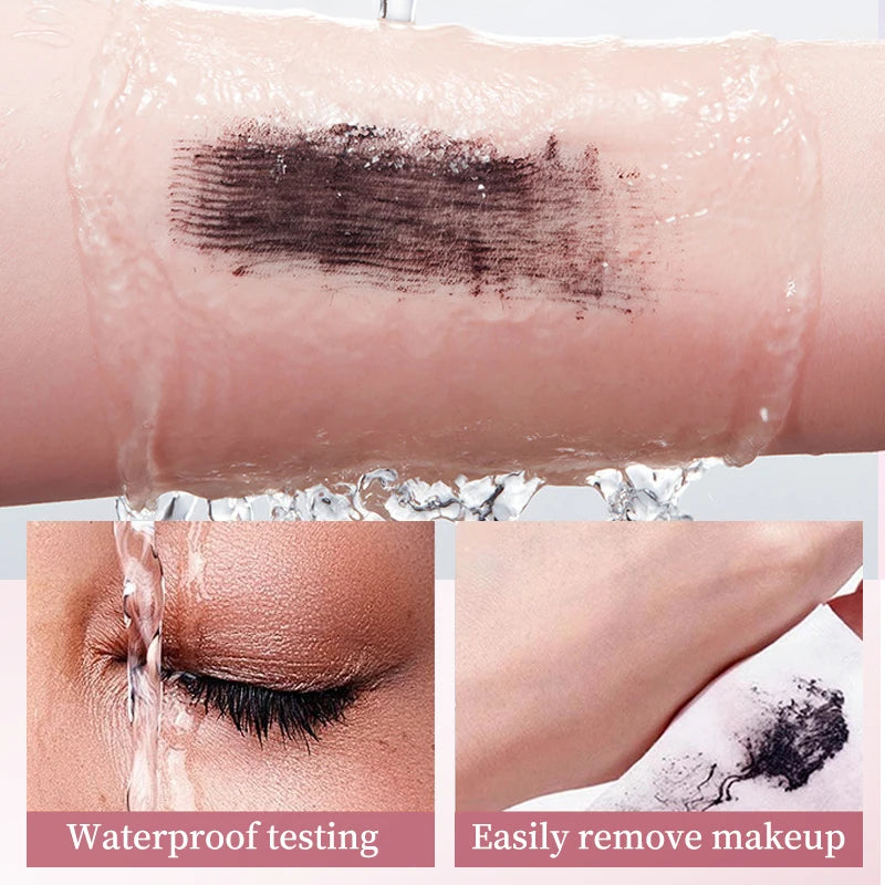 1PC/2PCS Long Lasting Waterproof Mascara,Volumizing & Lengthening,Defining,Curling,Fast Drying,Smudge Proof,Eye Makeup Qme