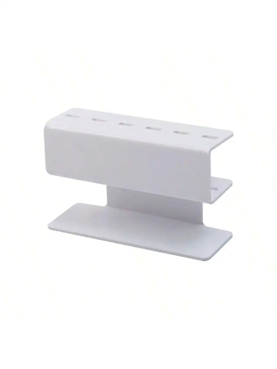 Acrylic Eyelash Tweezers Display Holder-eyelash Extension Qme white