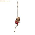 Santa Clause Resin Hanging Ornament Christmas Tree Decorations Door Qme Countryside money China Mainland