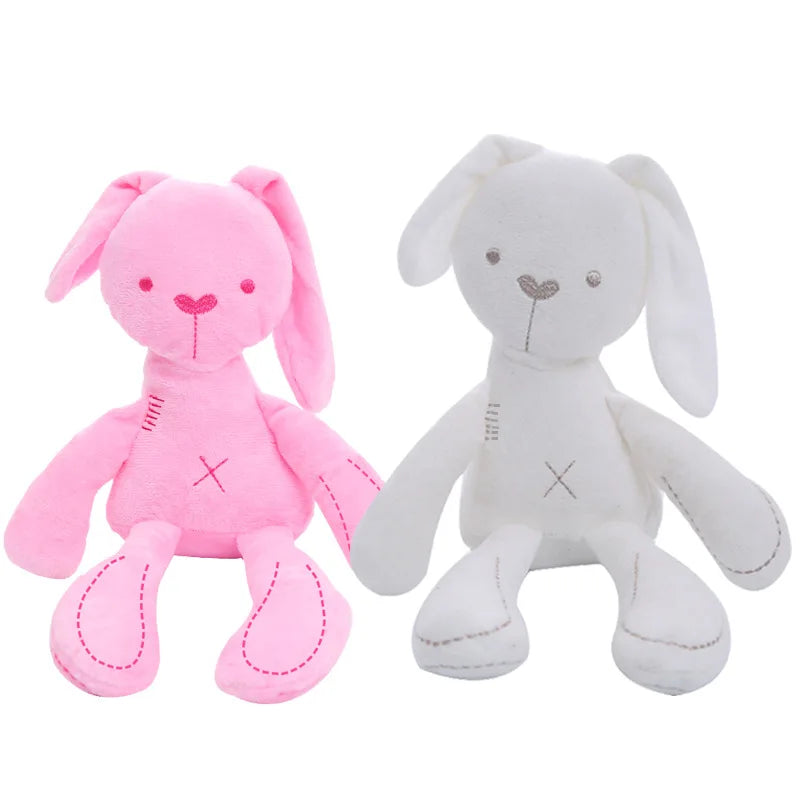 Kawaii Rabbit Plush Toy Soft Bunny Doll Cute Animal Pillow Companion Qme