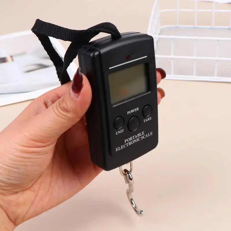 Mini Electronic Digital Portable Hanging Scale Weighs Tool Fishing Qme