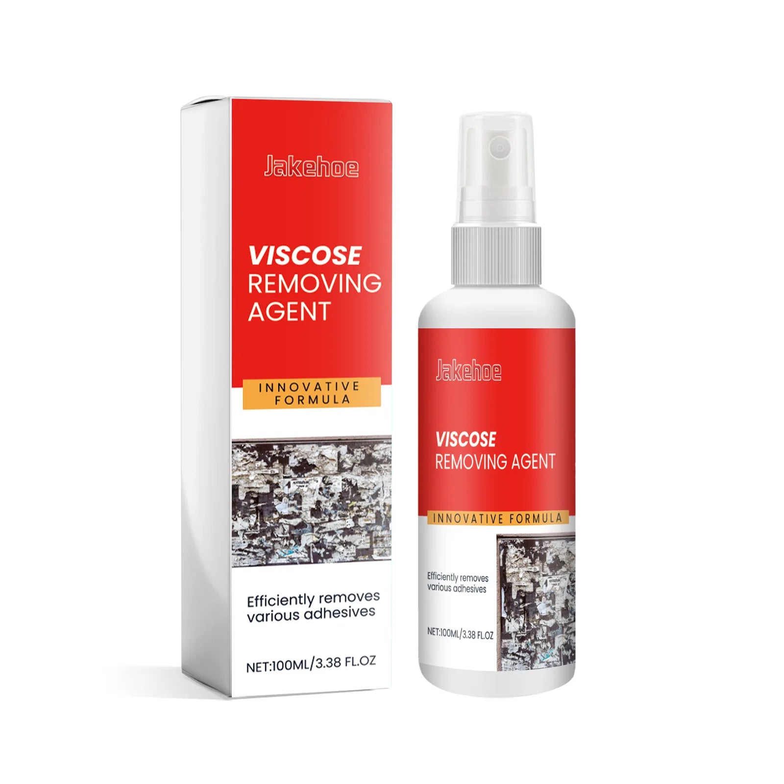 Adhesive Remover Spray Sticky Residue Remover Wall Sticker Glue Removal Car Glass Label Cleaner Polishing Adhesive Glue Spray Qme 100ml Boxed