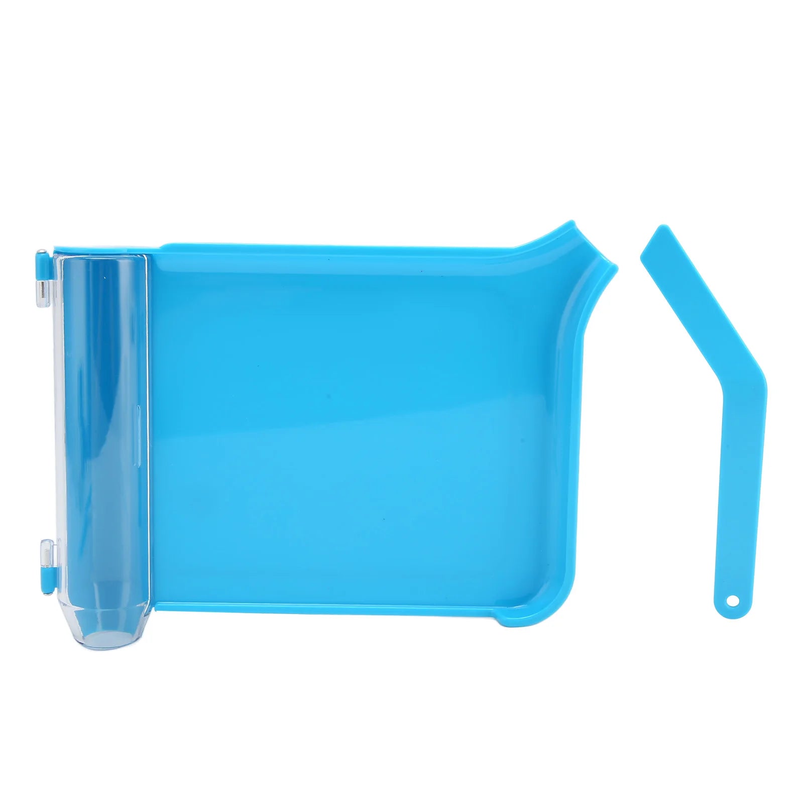 Hand Pharmacy Counter with Small Spatula Plastic Tablets Dispensing Tray for Household Hospital Use Tablet Dispensing Tray Qme Blue