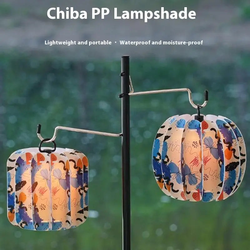 Lampshade Waterproof Camping Lamp Cover Atmosphere Lantern Shade Qme