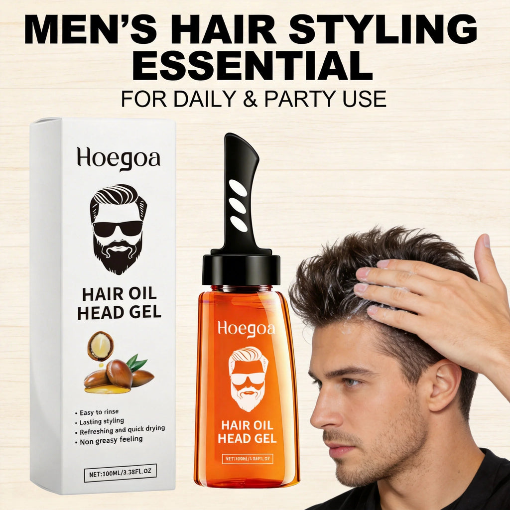 Hair Styling Wax Gel Volumizing Hair Long-Lasting Fluffy Hair Fashion Holding Finishing Professional Men Hair Oil Styling Tools Qme