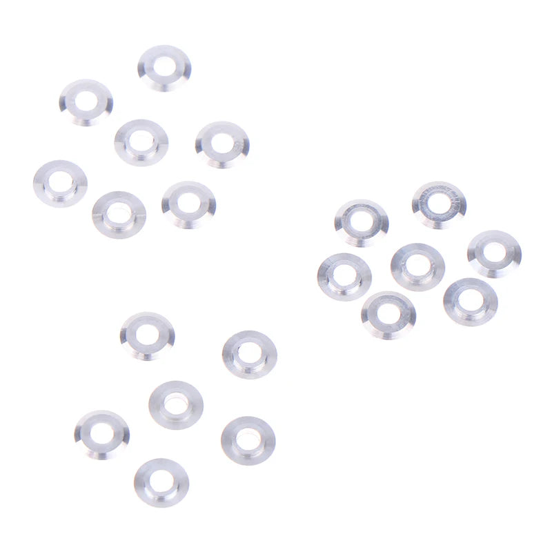 Mini Metal Washer Gasket Shim Spacers 520 Ball Bearing Guide Wheel Qme