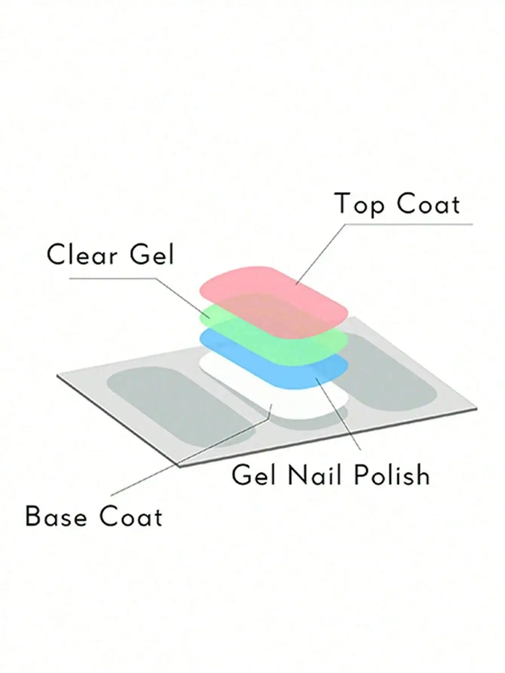 Beauty Sticker Nail Full Wraps Polish Strips Winter Pink Glitter Qme