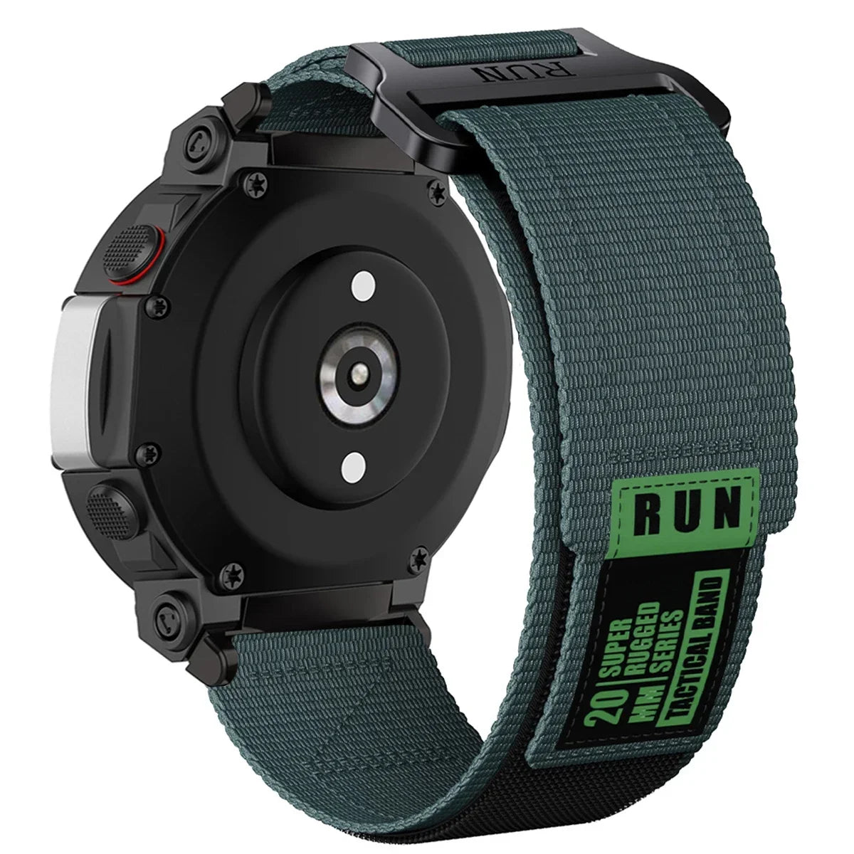 Nylon Strap For Amazfit T-rex 2 3 Ultra Watch Band For Huami Amazfit Trex Pro T Rex Sport Belt Smartwatch Bracelet Accessories Qme Grey Blue For T-rex