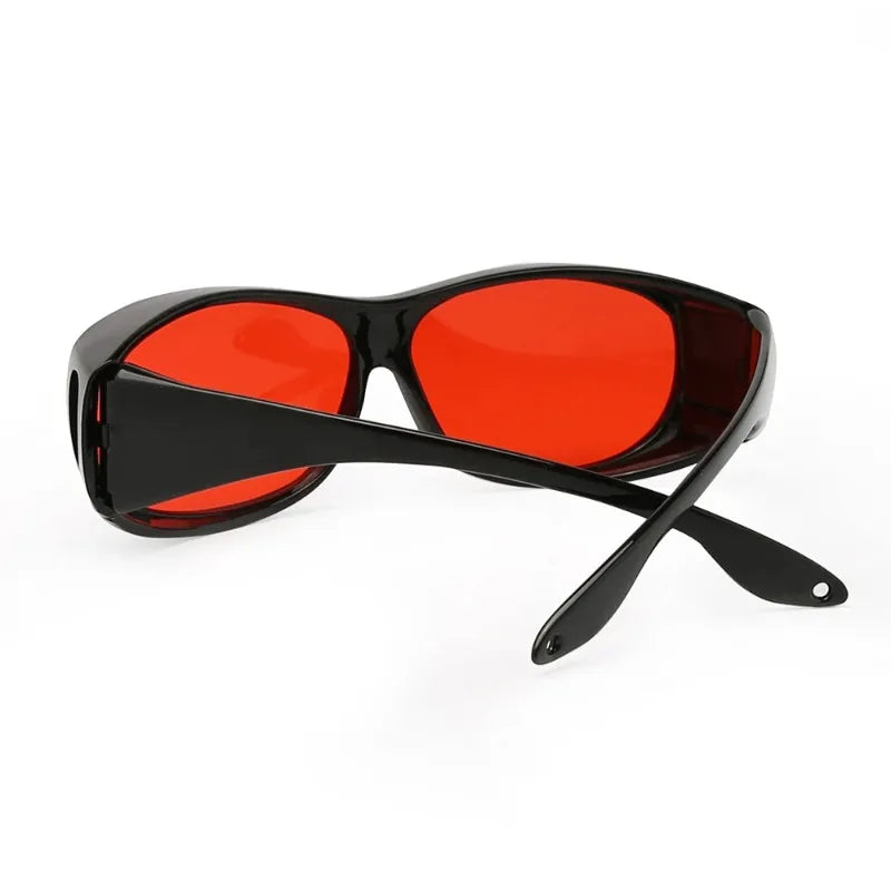 1PCS 532NM Laser Safety Glasses 180-540nm 266.355.515nm Anti-Green Light Radiation Protective Goggles for Equipment Qme