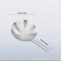 Thickened Stainless Steel Colander Handle Easy Clean Oil Flour Noodle Qme 20cm
