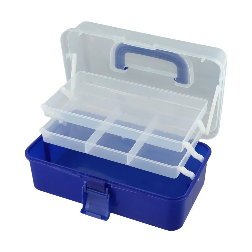 3 Layers Fishing Tackle Box Organizer Storage Box Cantilever Box Multifunctional Tool Storage And Organization Qme