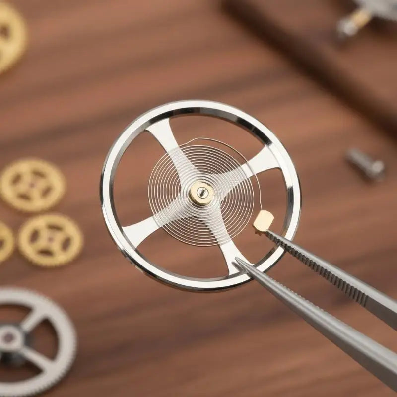Watch Movement Accessories Made In China NH35/NH36Balance Wheel Mechanical Movement Balance Wheel Watch Repair Parts Qme