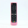 Silicone Case Protective Cover Fit for LG AKB75675311 AKB75095308 AKB76037605 AKB Series Smart TV Remote Control Dustproof Cover Qme Luminous pink