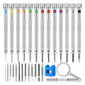 Precision Screwdriver 0 6- Micro Cross Home Watch Eyeglasses Jewelry Qme 1 set