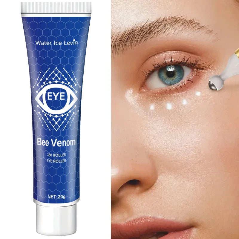 20g Poison Bee Eye Cream, Lightweight and Gentle Texture, Easy to Absorb, Moisturizes the Skin, Miracle Eye Cream, Hydrating and Nourishing, Absorbs Quickly and Is Non-Greasy Qme