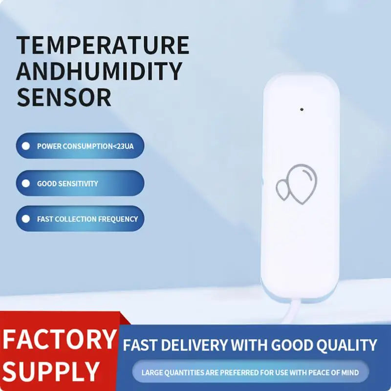 Wifi Water Sensor Leakage Alarm Flood Leak Detector Smart Home APP Qme