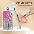 Professional Podiatrist-grade Cuticle Nipper Stainless Steel Thick Qme Update-G05-1pc