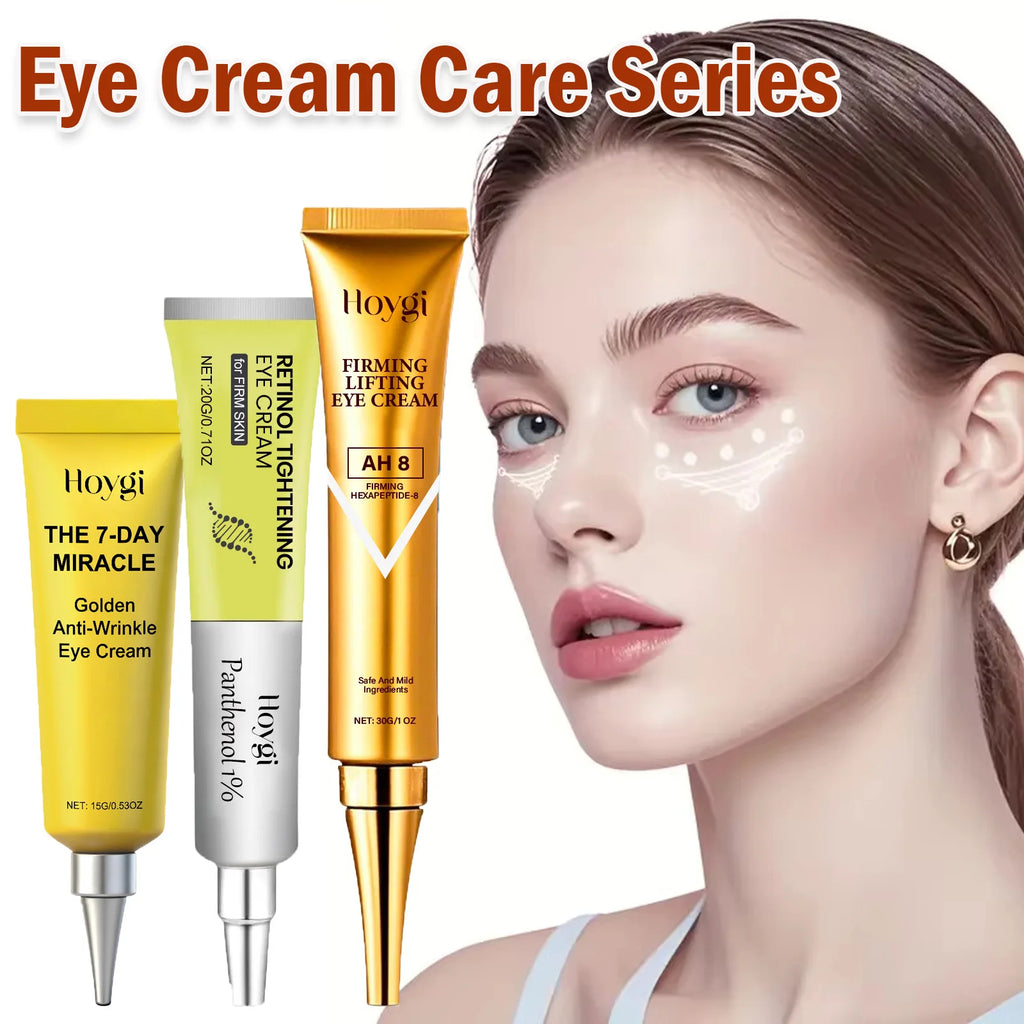Eye Cream Care Firming Anti-Wrinkle Retinol Under Eye Lightening Dark Circles Eye Bags Removal Anti Puffiness Anti-Aging Qme