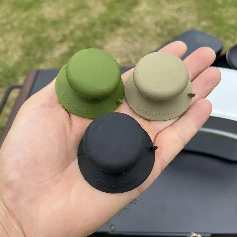 Pot Lid Knob Replacement Pan Holding Handles Suction Cup Grip Chefs Qme