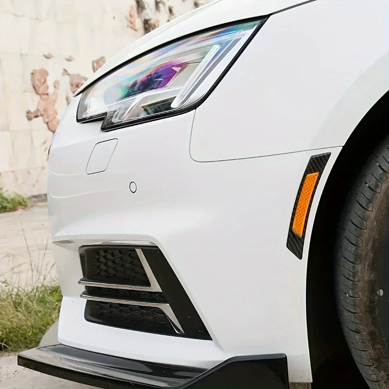 2pcs Car Reflective Sticker - Protect Your Car from Scratches & Enhance Its Look! Qme
