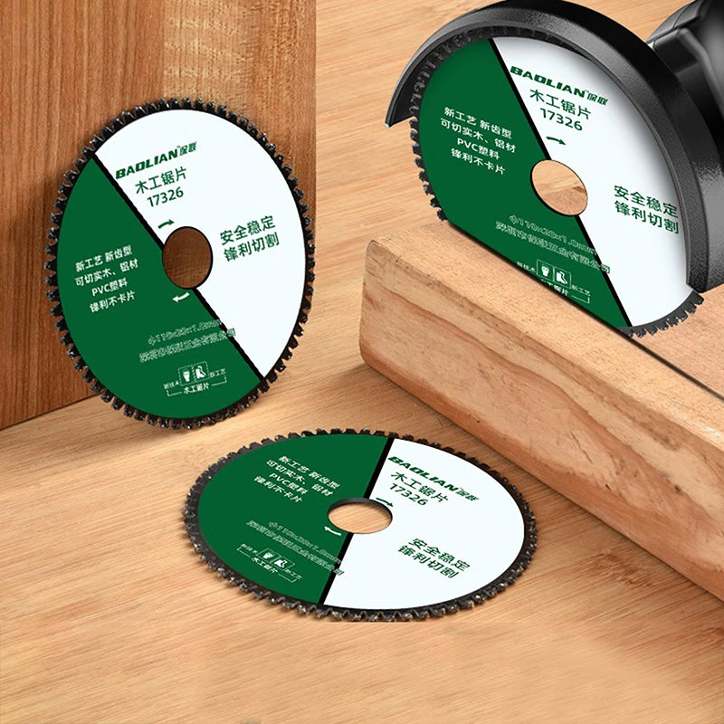 Alloy Cutting Disc Efficient Wood Metal Plastic Perfect Tool Angle Qme