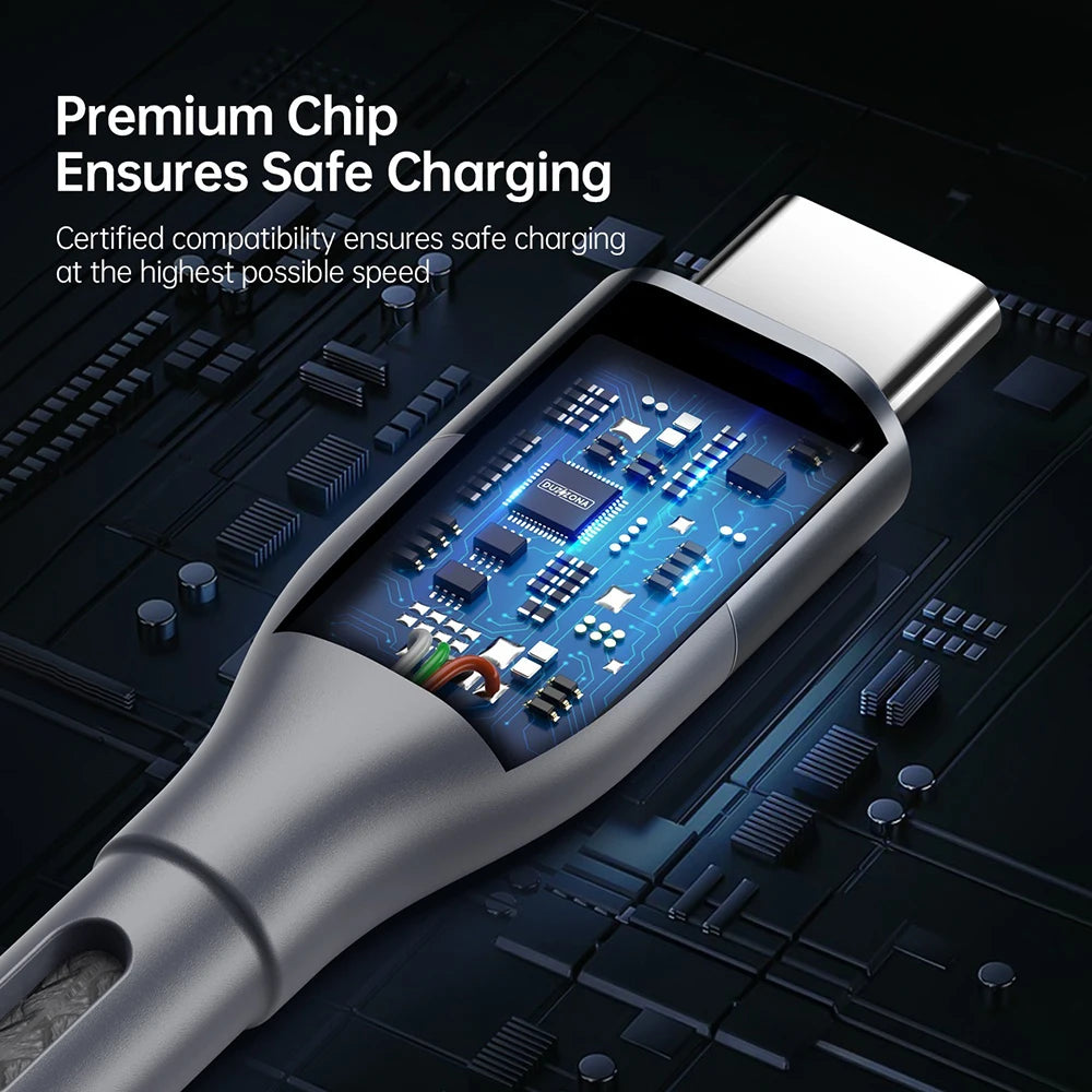 USB C To USB C Data Cable 65W PD Fast Charging Wire 1m/2m/3m Data Transmission Line For iPhone Samsung Quike Charging Data Cable Qme