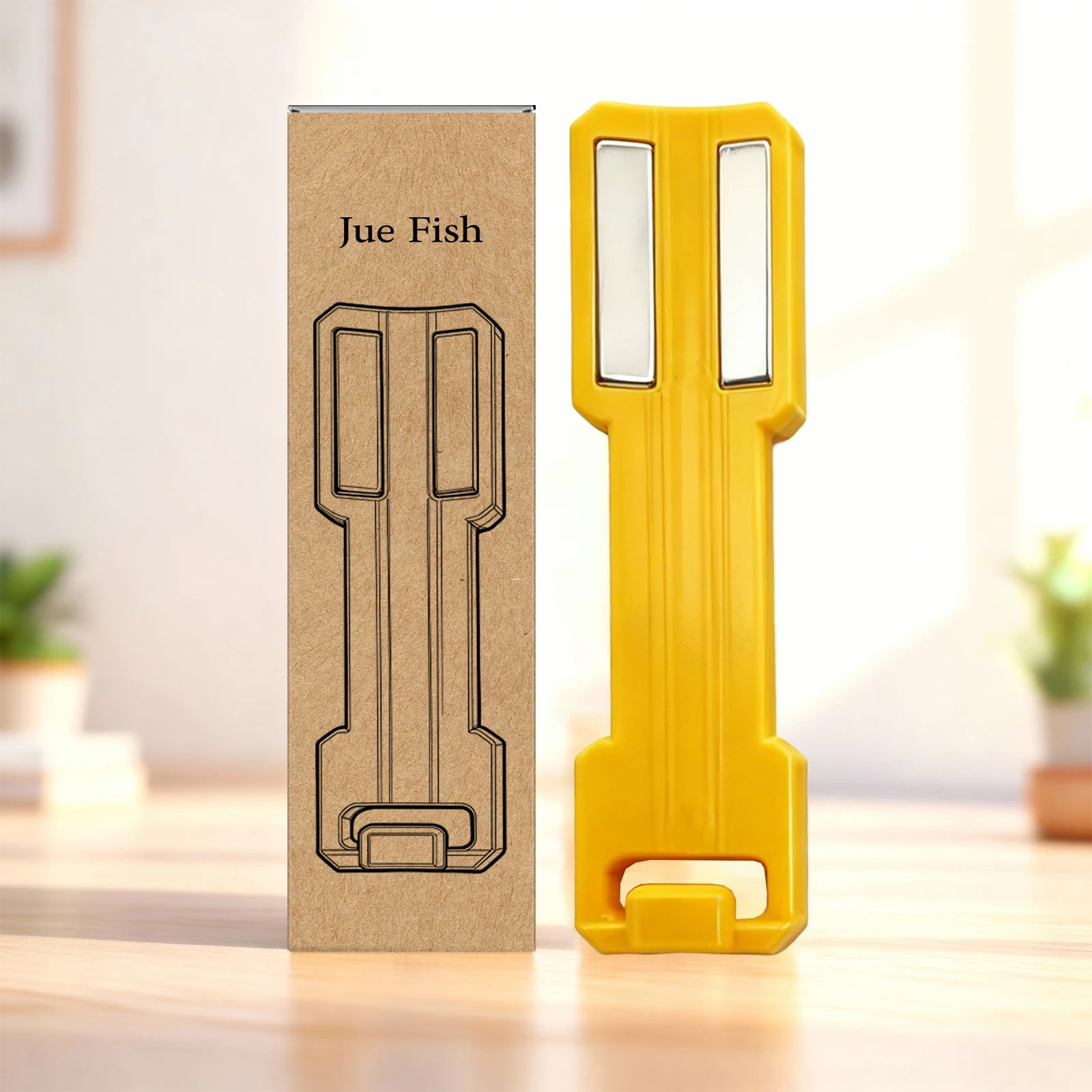 Portable Magnetic Aerosol Holder Strong Suction Does Not Fall off Saving Space Collecting Multiple Tools Household Storage Rack Qme YELLOW