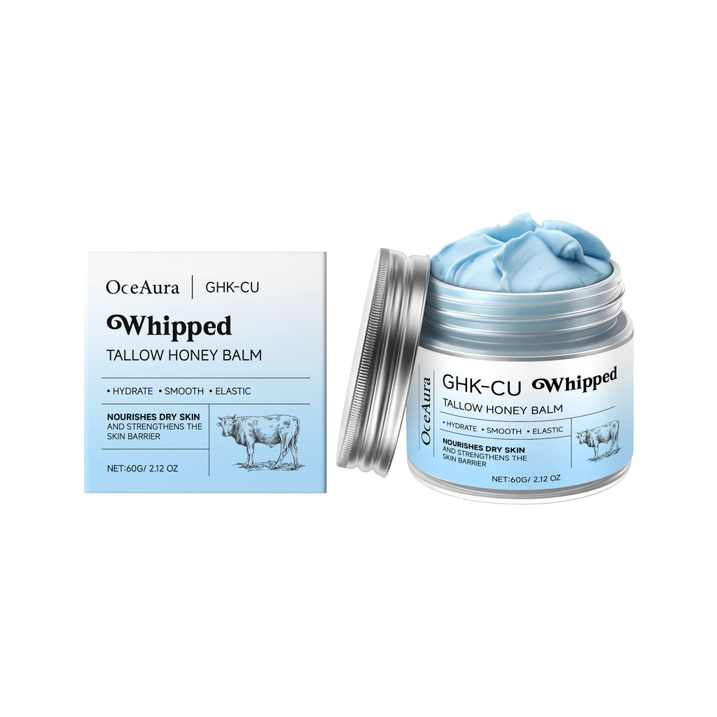 Whipped Beef Tallow And Honey Balm Moisturizing Beef Tallow Face Cream Body Lotion Grass Fed Grass Finished Face Cream Skin Care Qme 1pc