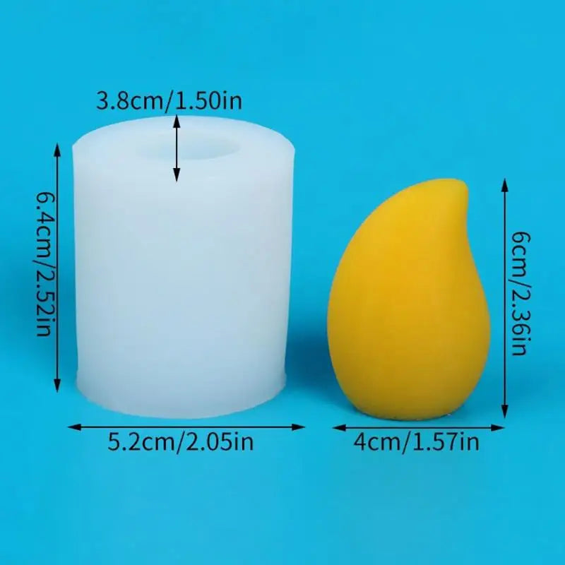 3D Fruit Silicone Mold Mango Banana Duria Lychee For Candle Aromatherapy Craft Making Cake Chocolate Fondant Baking Mold Qme 02