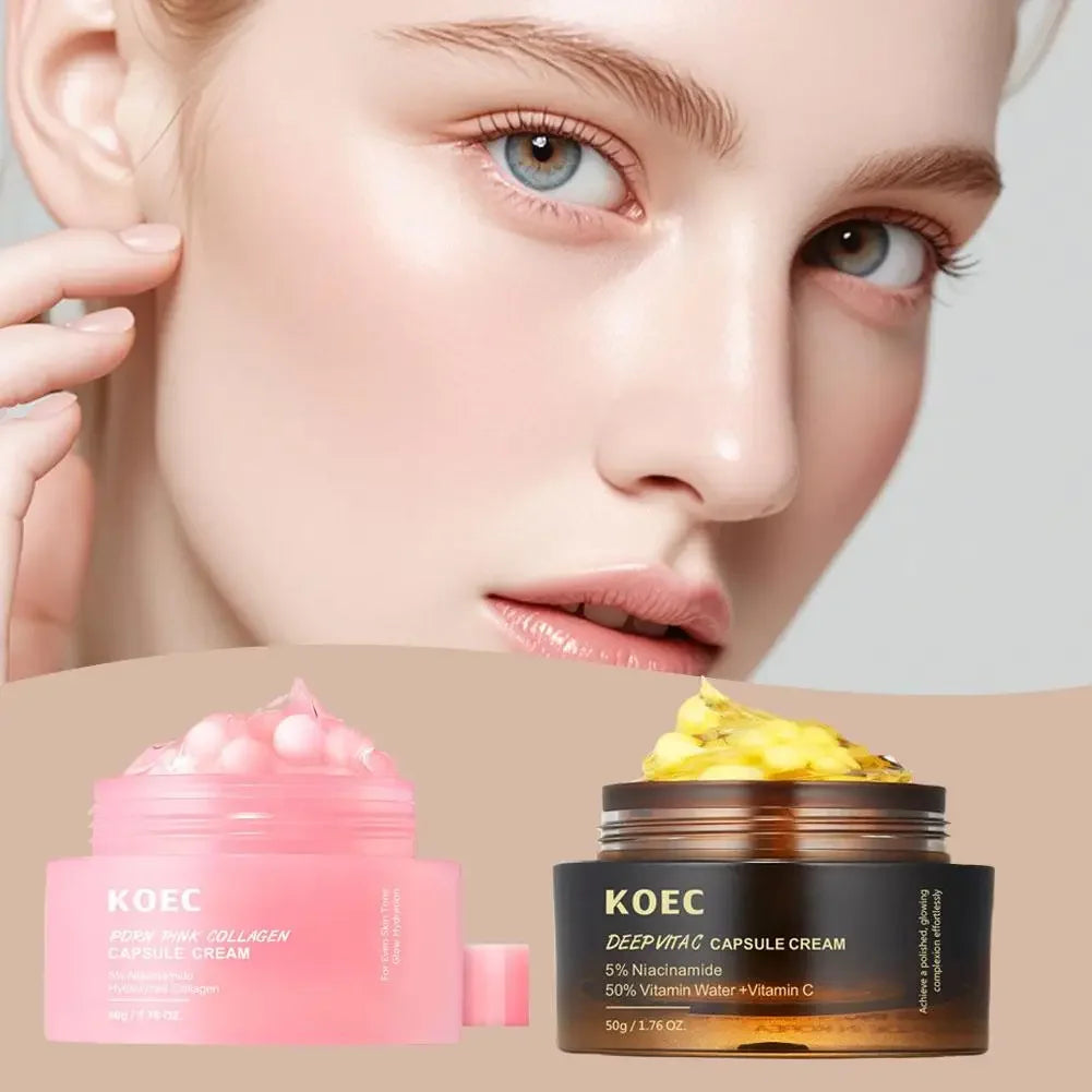 Collagen Jelly Cream Niacinamide Hydrolyzed Whitening Brightening Moisturizer Collagen Korean Skincare Products Qme