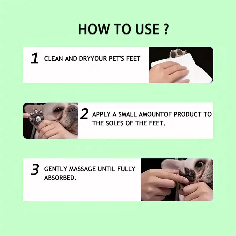 Pet Anti Cracking Cream Deep Moisturizing Caring Paws Suitable Cats Qme