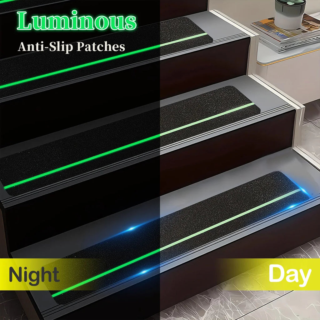 Luminous Anti-Slip Traction Tape Outdoor/Indoor Stair Step Anti-Slip Tape Stair Tread Waterproof Anti-Slip Tape Qme