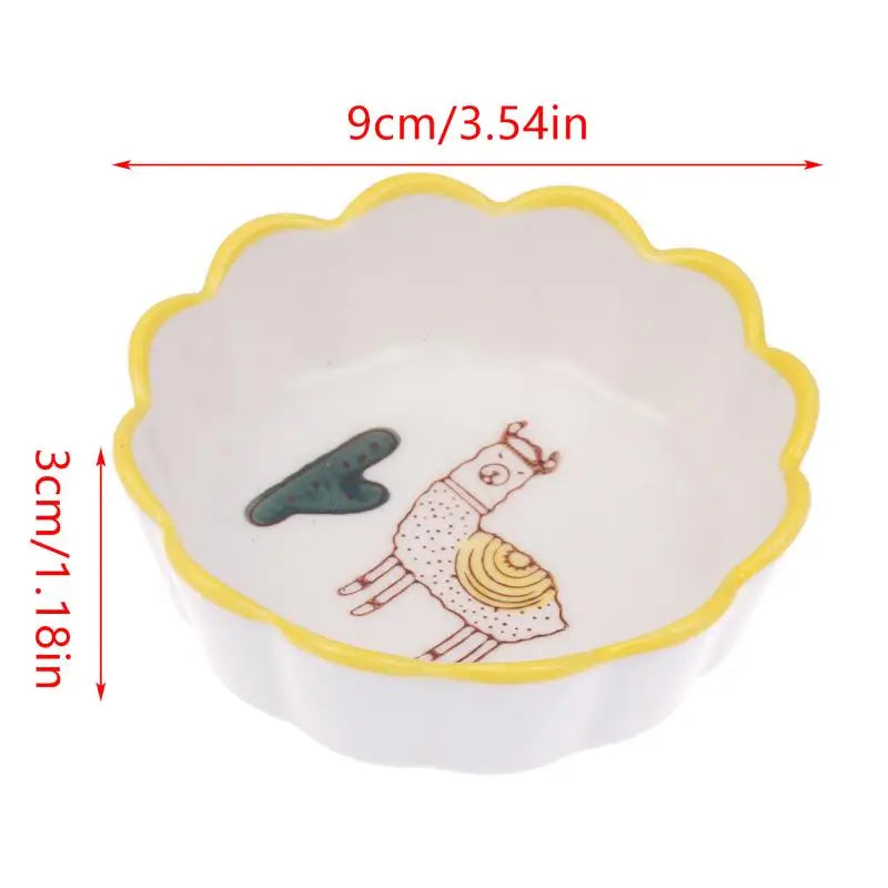 Microwave Dishwasher Safe Home Kitchens Ceramic Condiment Dishes Qme