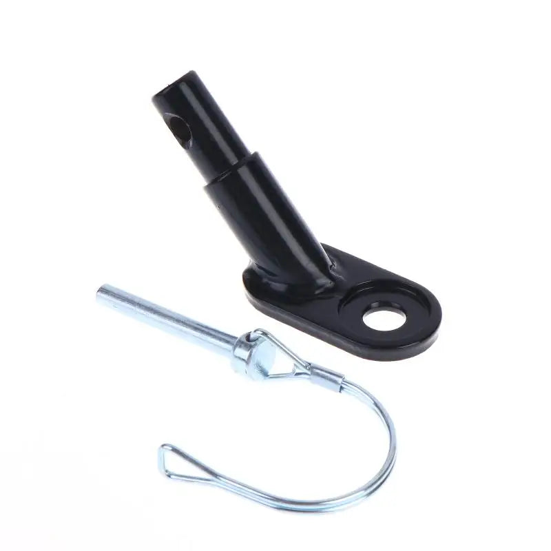 Steel Bicycle Trailer Hitch Mount Adapter Replacement Axle Bike Qme 1set