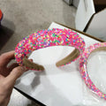Cute Star Donut Headband Face Wash Korean Hair Hoop Candy Acrylic Qme B