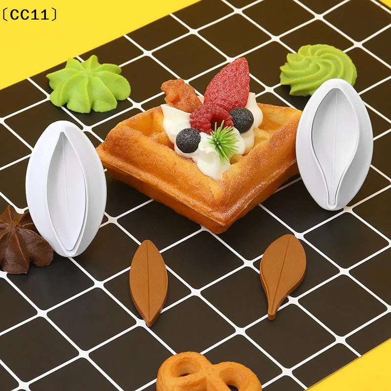 Lily Flower Biscuit Mold Plastic Household Kitchen DIY Festival Party Qme