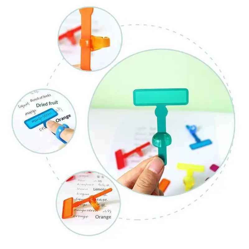 Guided Reading Strips Colorful Overlays Finger Rings Literacy Support Qme