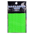 12PCS DIY Cycling Bicycle Wheel Reflective Spoke Colorful Tube Safety Warning Light Bike Accessories Decoration Qme Green