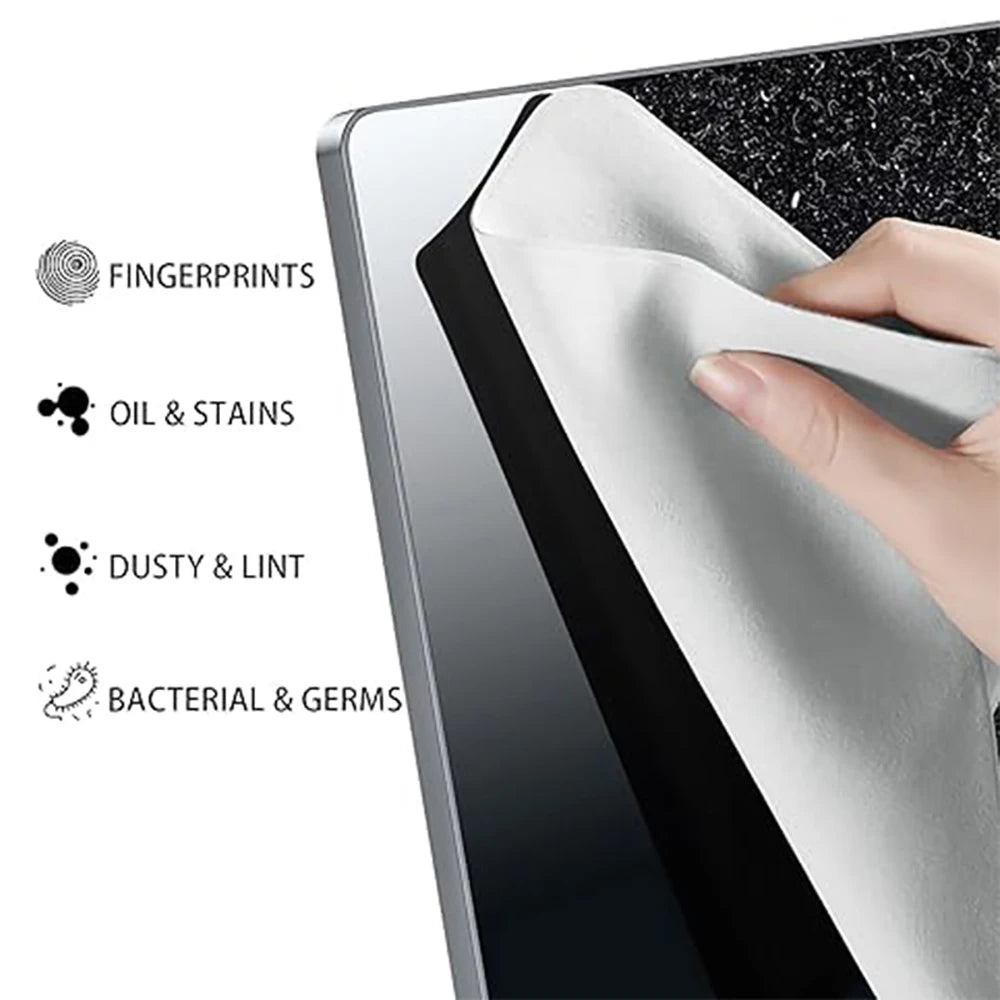 Dustproof Keyboard Protective Cloth for MacBook Pro 13/14/15/16 Inch Laptop Screen Cleaning Microfiber Cover Keyboard Blanket Qme