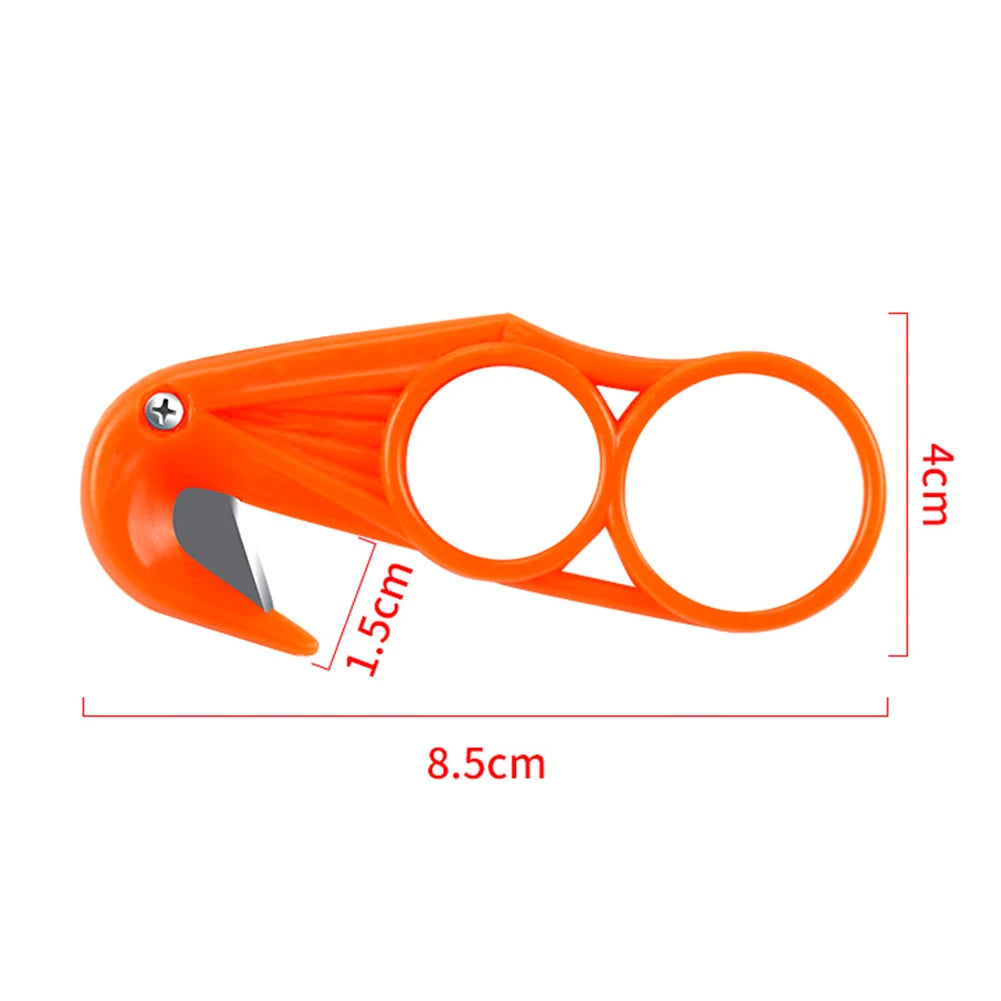 Plastic Fish Belly Cutlery Mini Portable Fishing Cutter Camping Practical Cutting Tool Outdoor Fishing Tckle Tool Qme